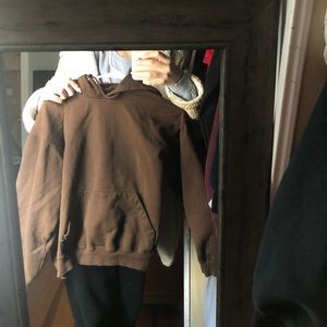 Brown sweatshirt